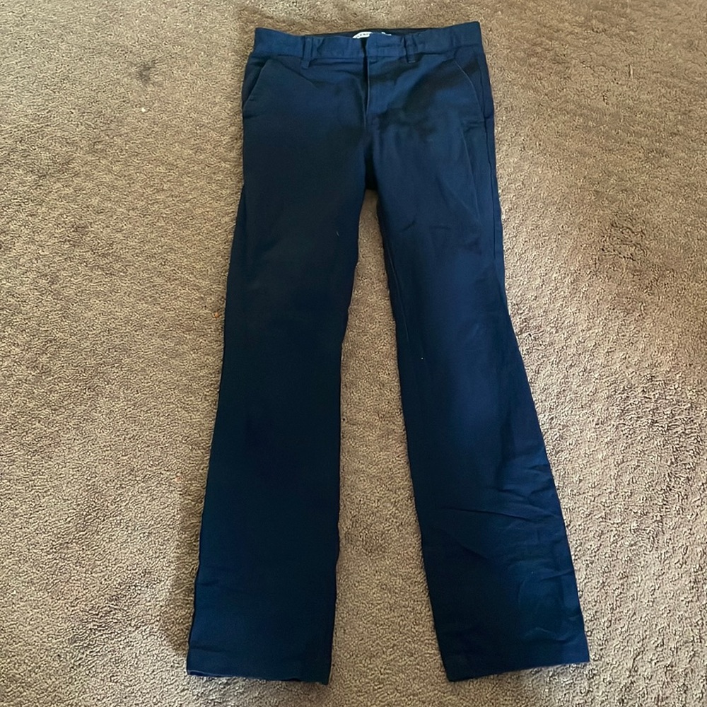 Size 12 slim navy dress pants
